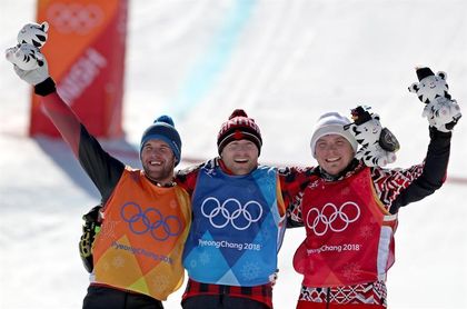 Brady Leman gana el oro olímpico para Canadá en ´skicross´ Brady Leman gana el oro olímpico para Canadá en ´skicross´