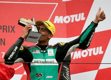 El malasio Hafizh Syahrin será el compañero de Johann Zarco en 2018 El malasio Hafizh Syahrin será el compañero de Johann Zarco en 2018