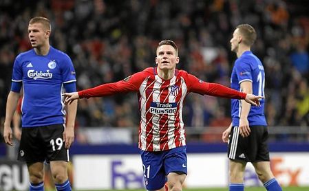 Gameiro ha pasado de poderse ir del Atlético a golear. Gameiro ha pasado de poderse ir del Atlético a golear.