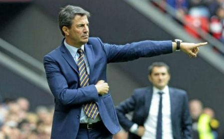 José González, entrenador del Málaga CF José González, entrenador del Málaga CF