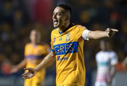 3-1. El ecuatoriano Valencia firma doblete y sella pase de Tigres a cuartos 3-1. El ecuatoriano Valencia firma doblete y sella pase de Tigres a cuartos