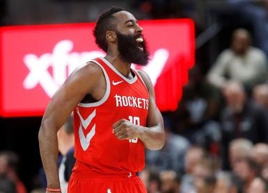 92-105. Harden lidera el decimocuarto triunfo seguido de los Rockets 92-105. Harden lidera el decimocuarto triunfo seguido de los Rockets