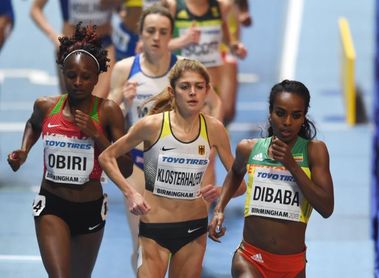 Dibaba, Lasitskene y Lysenko se coronan el primer día en Birmingham Dibaba, Lasitskene y Lysenko se coronan el primer día en Birmingham