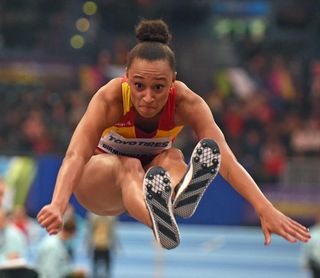 Ana Peleteiro logra un bronce histórico en triple salto Ana Peleteiro logra un bronce histórico en triple salto