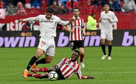 Banega es el gran líder del Sevilla de Montella. Banega es el gran líder del Sevilla de Montella.