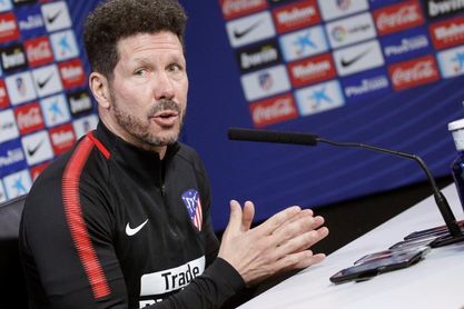 Simeone: "Hemos hecho que la Liga no sea imposible, porque la hemos ganado" Simeone: "Hemos hecho que la Liga no sea imposible, porque la hemos ganado"