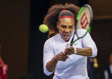 Serena Williams se prueba en Nueva York de cara a su regreso en Indian Wells Serena Williams se prueba en Nueva York de cara a su regreso en Indian Wells