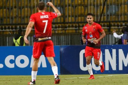 0-1. Everton gana en Venezuela, pero el boleto a la segunda fase es del Caracas 0-1. Everton gana en Venezuela, pero el boleto a la segunda fase es del Caracas
