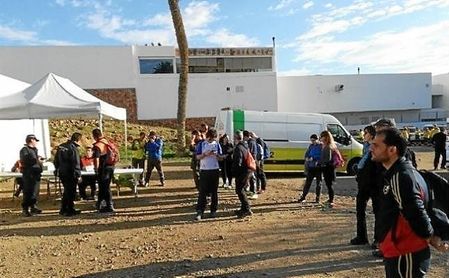 Imagen de uno de los puestos en la zona de búsqueda. Imagen de uno de los puestos en la zona de búsqueda.