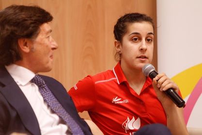Carolina Marín encabeza la decena de españoles que competirán en los Europeos de Huelva Carolina Marín encabeza la decena de españoles que competirán en los Europeos de Huelva