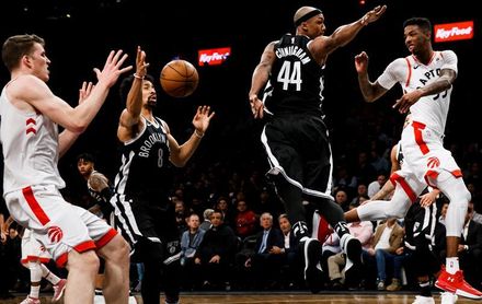 102-116. Valanciunas logra un doble-doble y los Raptors amplían su racha ganadora 102-116. Valanciunas logra un doble-doble y los Raptors amplían su racha ganadora