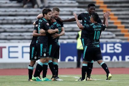 El uruguayo Jonathan Rodríguez pone al Santos en semifinales de la Copa Mx El uruguayo Jonathan Rodríguez pone al Santos en semifinales de la Copa Mx