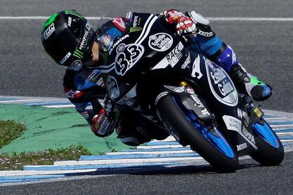 Bastianini arrebata el mejor tiempo en la última vuelta a Canet Bastianini arrebata el mejor tiempo en la última vuelta a Canet