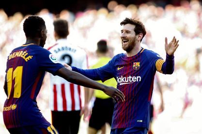 2-0. El Barcelona da otro paso hacia el título 2-0. El Barcelona da otro paso hacia el título