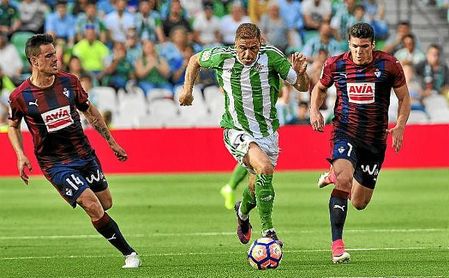 Imagen del Betis-Eibar de la pasada temporada. Imagen del Betis-Eibar de la pasada temporada.