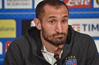 Chiellini deja la concentración de Italia por problemas musculares Chiellini deja la concentración de Italia por problemas musculares