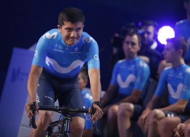 Movistar con un equipo de escaladores en la Semana Coppi e Bartali Movistar con un equipo de escaladores en la Semana Coppi e Bartali