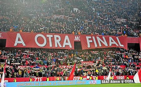 El sevillismo sí se volcará con la Copa. El sevillismo sí se volcará con la Copa.