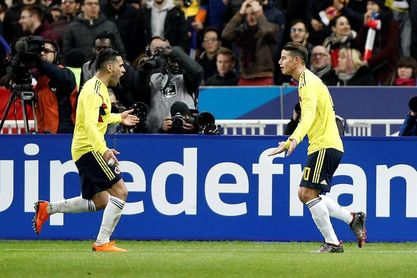 2-3 Colombia conquista el Estadio de Francia a tres meses del Mundial 2-3 Colombia conquista el Estadio de Francia a tres meses del Mundial