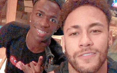 Imagen subida por Neymar a su perfil de Instagram. Imagen subida por Neymar a su perfil de Instagram.