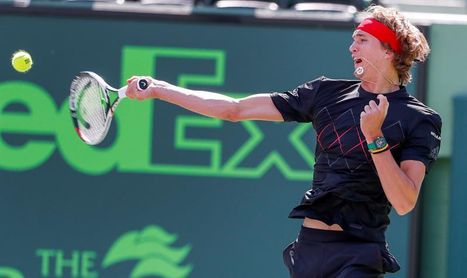 Zverev sufre ante Medvedev para acceder a tercera ronda de Miami Zverev sufre ante Medvedev para acceder a tercera ronda de Miami