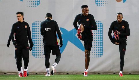 El Barça regresa al trabajo bajo mínimos El Barça regresa al trabajo bajo mínimos