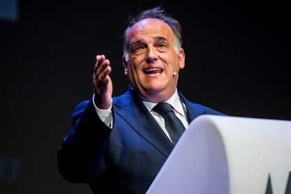 Tebas: Yo cambiaría la legislación para suspender la final de Copa si hay insultos Tebas: Yo cambiaría la legislación para suspender la final de Copa si hay insultos