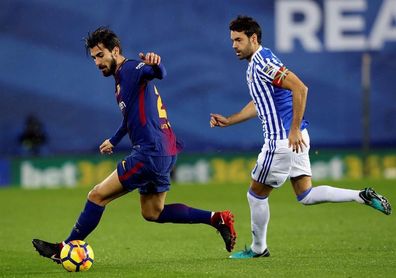 Prieto, único jugador de la plantilla de la Real que le ha ganado al Girona Prieto, único jugador de la plantilla de la Real que le ha ganado al Girona