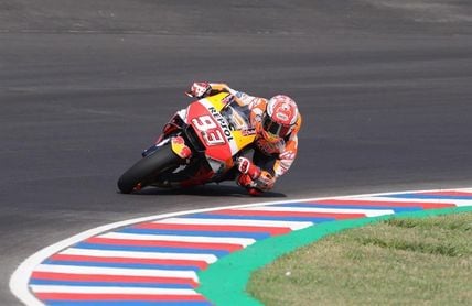 Marc Márquez afila sus argumentos en Termas de Río Hondo Marc Márquez afila sus argumentos en Termas de Río Hondo