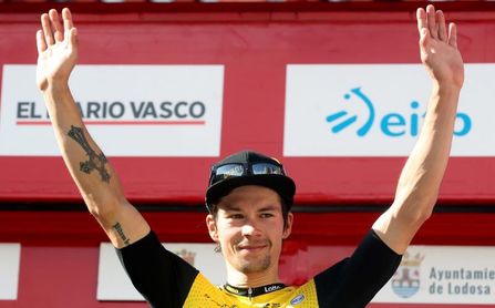 Roglic: "La etapa de Arrate será complicada pero espero aguantar el amarillo" Roglic: "La etapa de Arrate será complicada pero espero aguantar el amarillo"