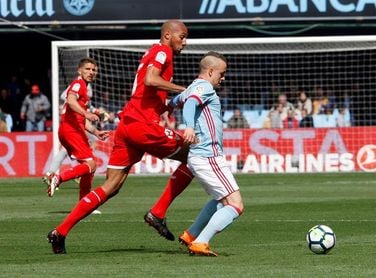 4-0. Iago Aspas lidera la goleada del Celta al Sevilla 4-0. Iago Aspas lidera la goleada del Celta al Sevilla