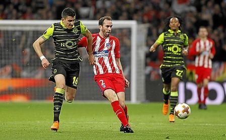 Battaglia, enfrentándose al Atlético en los cuartos de la Europa League. Battaglia, enfrentándose al Atlético en los cuartos de la Europa League.