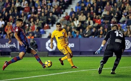 El Levante no ha ganado nunca en campo Atlético y solo ha puntuado una vez El Levante no ha ganado nunca en campo Atlético y solo ha puntuado una vez
