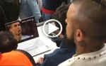 El cabreo de Arturo Vidal viendo el gol del Madrid en el Allianz
