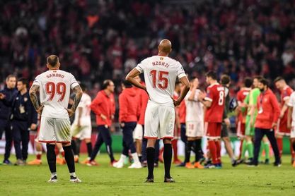 El Sevilla deja la ´Champions´ en el listón de cuartos y con buen sabor El Sevilla deja la ´Champions´ en el listón de cuartos y con buen sabor