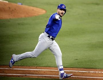 14-10. Almora y Báez se combinan en el triunfo de los Cachorros 14-10. Almora y Báez se combinan en el triunfo de los Cachorros