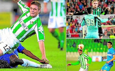 Joaquín llegó a jugar Champions con el Betis, con el que también jugó en la UEFA, torneo que en su nuevo formato han disputado Adán y Rubén. Joaquín llegó a jugar Champions con el Betis, con el que también jugó en la UEFA, torneo que en su nuevo formato han disputado Adán y Rubén.