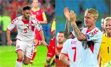 Durmisi y Kjaer en la prelista de Dinamarca para el Mundial Durmisi y Kjaer en la prelista de Dinamarca para el Mundial