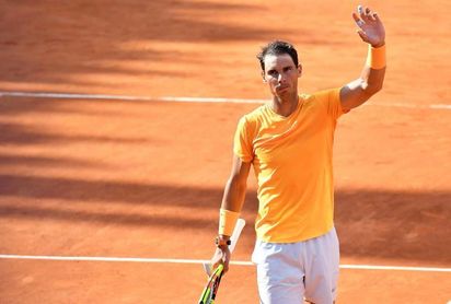 Nadal, satisfecho por su prestación ante un Shapovalov en forma Nadal, satisfecho por su prestación ante un Shapovalov en forma