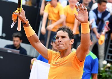Rafa Nadal empieza lanzado la reconquista de Roma Rafa Nadal empieza lanzado la reconquista de Roma