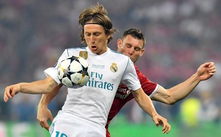 Modric dice estar muy feliz en el Real Madrid y no comenta el futuro de Ronaldo Modric dice estar muy feliz en el Real Madrid y no comenta el futuro de Ronaldo