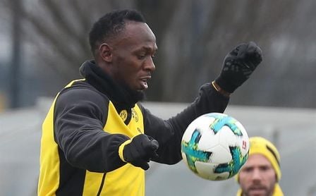 Usain Bolt probará en la Liga de Australia durante seis semanas Usain Bolt probará en la Liga de Australia durante seis semanas
