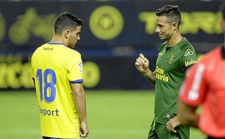 Rubén Castro hizo el gol de Las Palmas en la semifinal ante el Cádiz. Rubén Castro hizo el gol de Las Palmas en la semifinal ante el Cádiz.