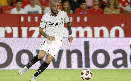Aleix Vidal, en el partido del pasado jueves ante el Zalgiris. Aleix Vidal, en el partido del pasado jueves ante el Zalgiris.