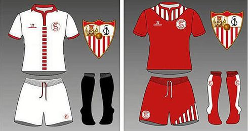 equipacion Sevilla FC deportivas equipacion Sevilla FC deportivas