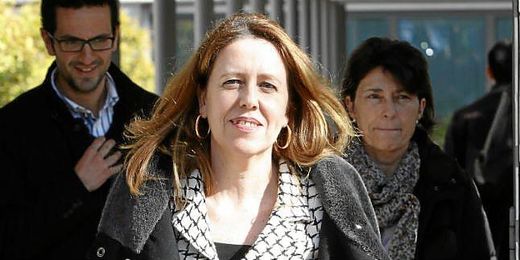 Ana Muñoz durante uno de los juicios de la Operación Puerto. Ana Muñoz durante uno de los juicios de la Operación Puerto.
