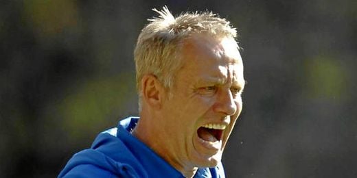 Christian Streich, técnico del Friburgo. Christian Streich, técnico del Friburgo.