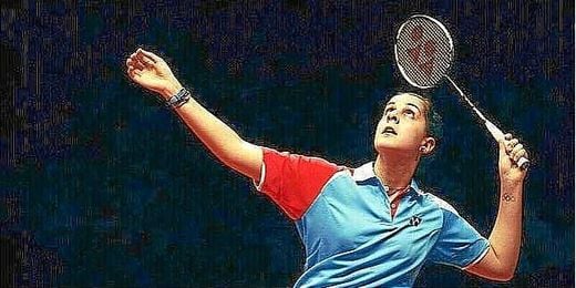 Carolina Marín disputando un partido del Mundial de bádminton, donde cayó en cuartos de final. Carolina Marín disputando un partido del Mundial de bádminton, donde cayó en cuartos de final.