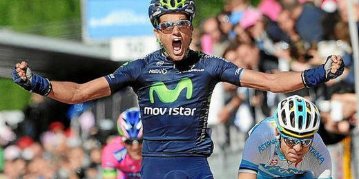 Intxausti celebra su victoria en la cuarta etapa del Tour de Pekín. Intxausti celebra su victoria en la cuarta etapa del Tour de Pekín.
