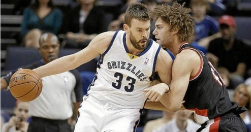 El pívot español anotó 19 puntos y fue clave de la victoria de su equipo ante Portland, El pívot español anotó 19 puntos y fue clave de la victoria de su equipo ante Portland,